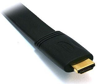 Premium High Speed HDMI 1.3a Category 2 Certified Flat Cable -- 15FT 