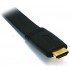 Premium High Speed HDMI 1.3a Category 2 Certified Flat Cable -- 6FT 
